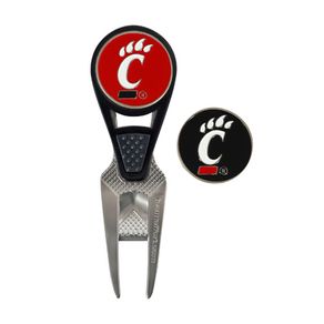 NCAA Repair Tool and Ball Marker 934696-University of Cincinnati Bearcats