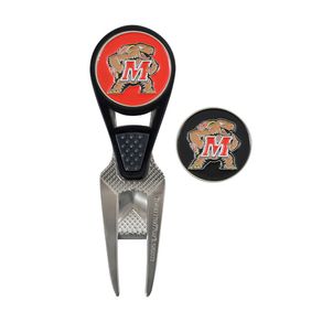 NCAA Repair Tool and Ball Marker 934702-University of Maryland Terrapins, University of Maryland Terrapins