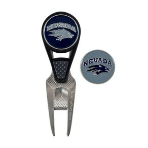 NCAA Repair Tool and Ball Marker 934704-University of Nevada Reno Wolf Pack