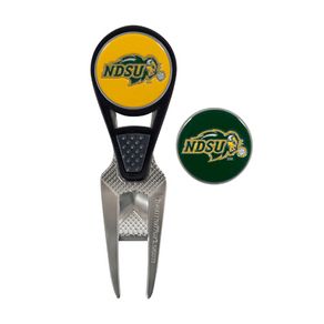 NCAA Repair Tool and Ball Marker 934706-North Dakota State Bison