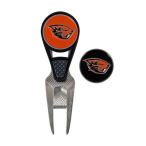 NCAA Repair Tool and Ball Marker 934709-Oregon State University Beavers, Oregon State University Beavers