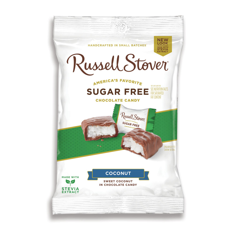 sugar free coconut, 3 oz. bag | chocolates | by russell stover