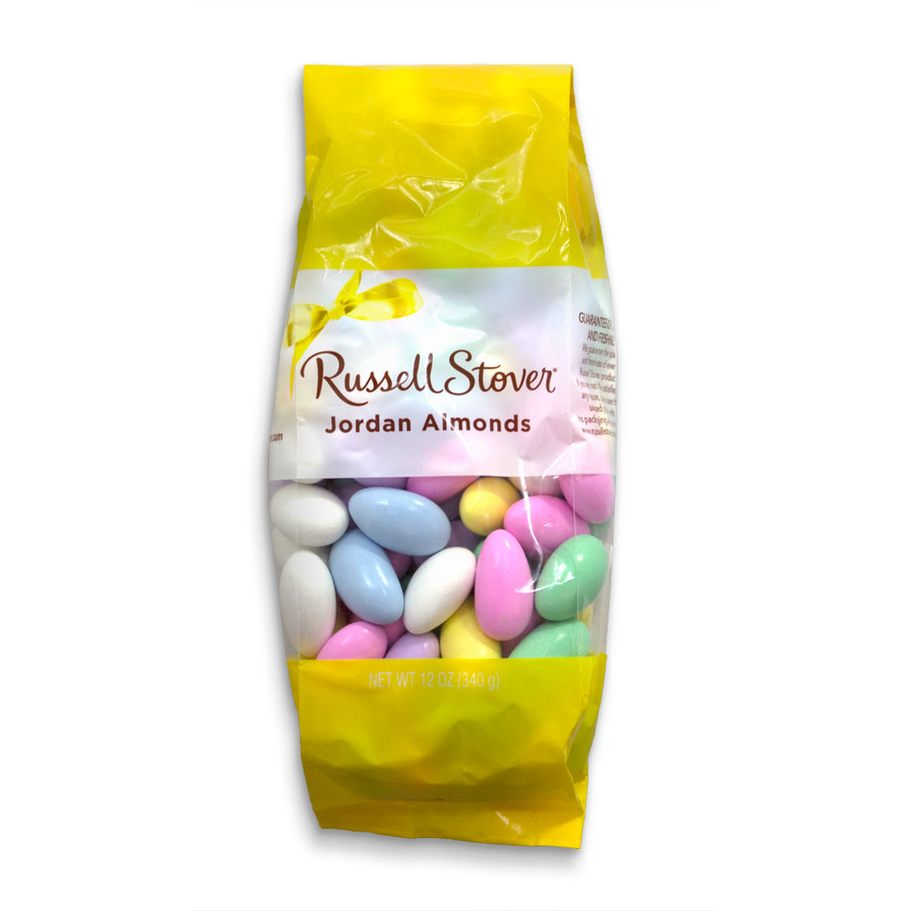 jordan almonds, 12 oz. bag | candies | chocolates | by russell stover