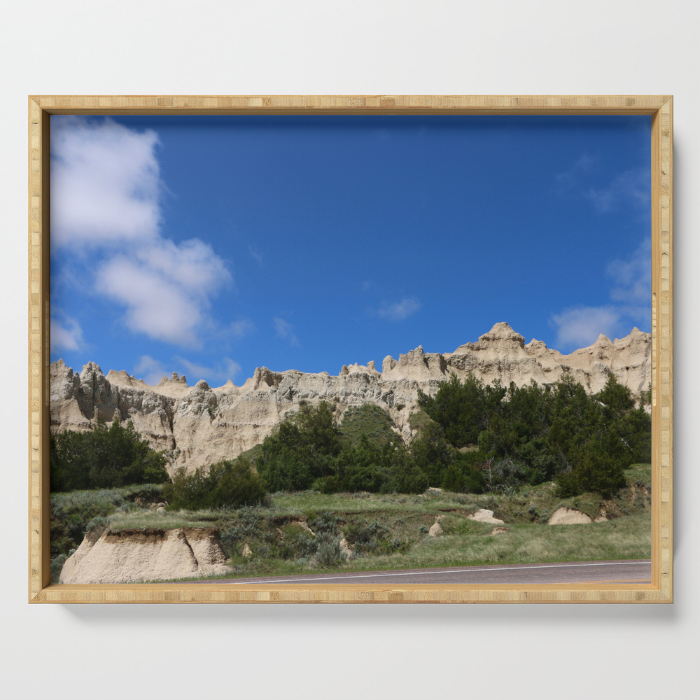 Rockformation Badlands Serving Tray by christianeschulze