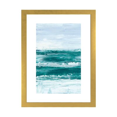 Choppy Waters I by Ethan Harper - Painting Print East Urban Home Size: 24