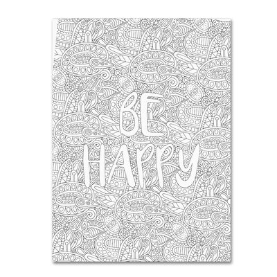 'Inspirational Quotes' Graphic Art on Wrapped Canvas Trademark Fine Art Size: 32