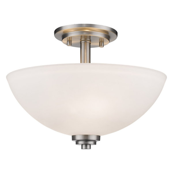 Z-Lite 443SF-BN Ashton - Three Light Semi-Flush Mount