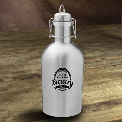 Brewery Personalized 64 oz. Growler JDS Personalized Gifts