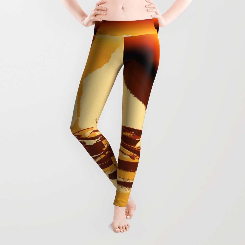 In The Desert Ii Leggings by carstenjohn