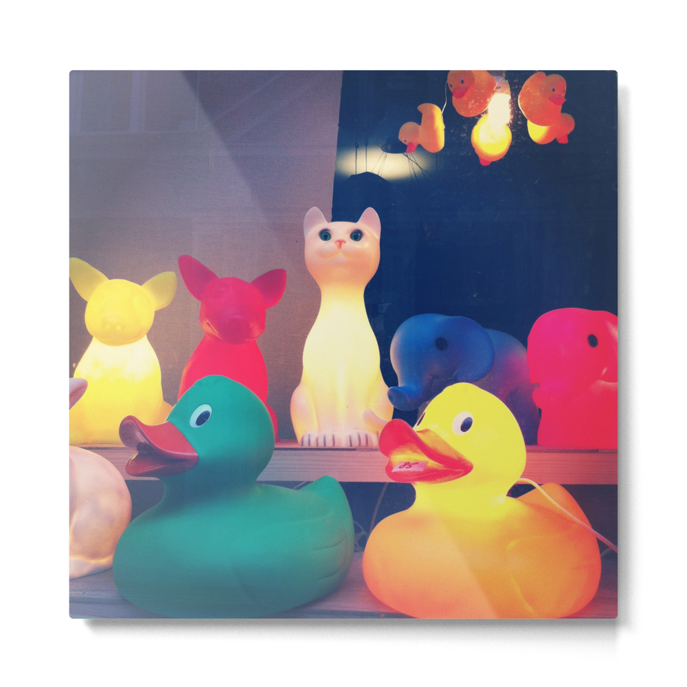 Ducky Metal Print by alysiacotterphotography