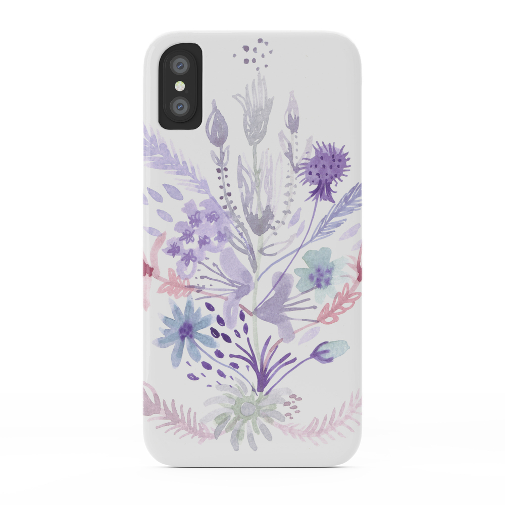 Colorful Flowers Phone Case by ioanaavram