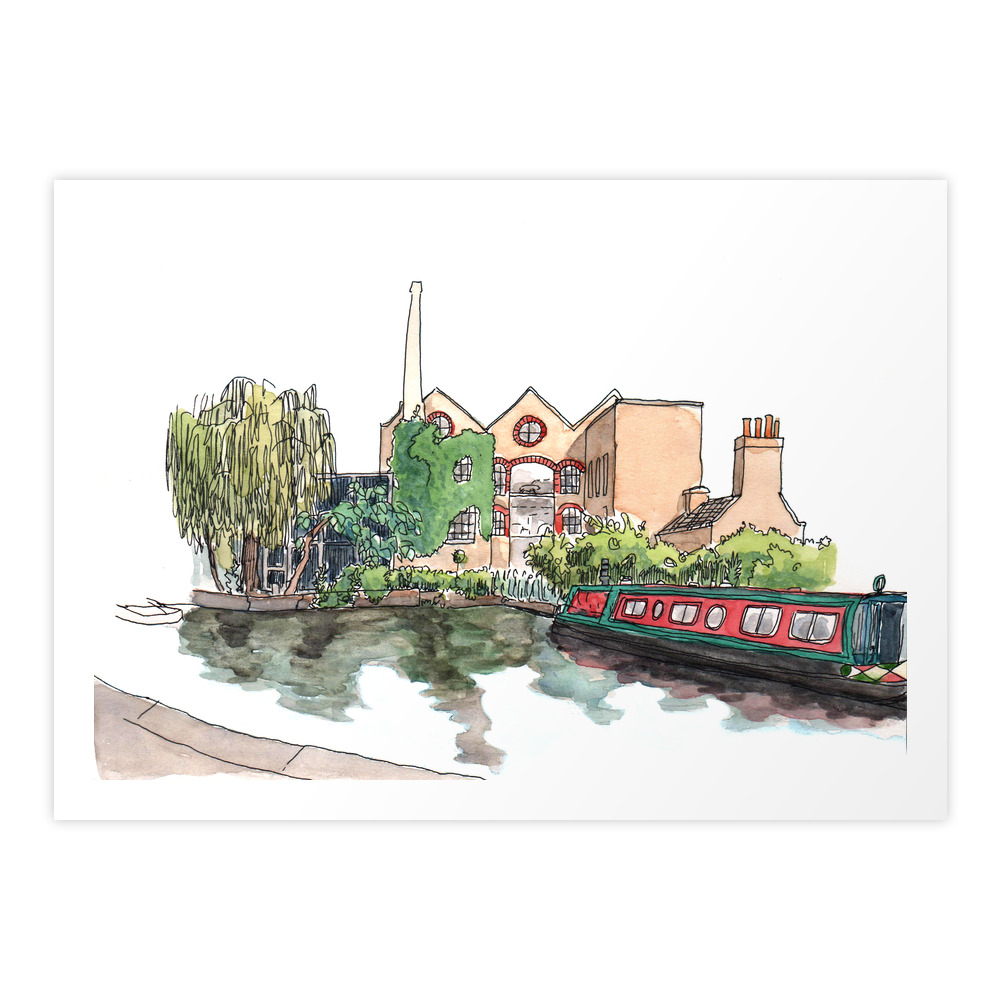 Regent Canal Art Print by slash