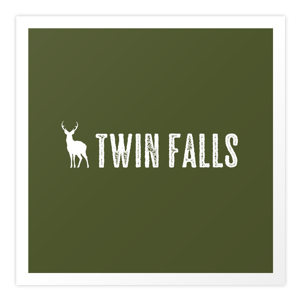 Deer: Twin Falls, Idaho Art Print by jsdavies