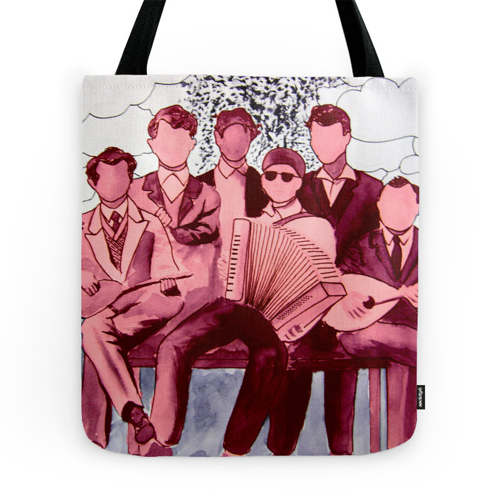 Orchestra-2 Tote Bag by elacaglar