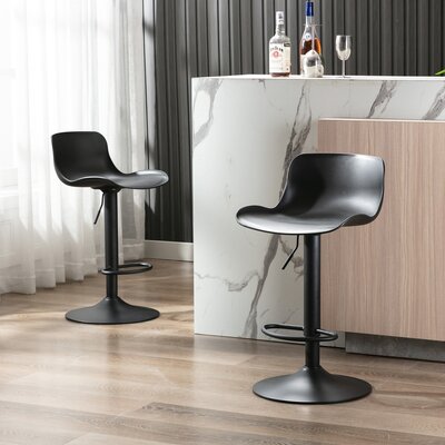 Shandi Swivel Adjustable Height Bar Stool Corrigan Studio®