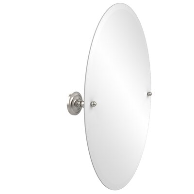 Gober Oval Tilt Mirror Darby Home Co Finish: Satin Nickel