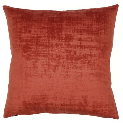 Dublin Feather Abstract Throw Pillow TOSS by Daniel Stuart Studio Color: Persimmon