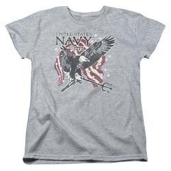 NAVY TRIDENT-S/S WOMENS T-Shirt